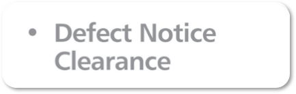 Defect Clearance Inspection